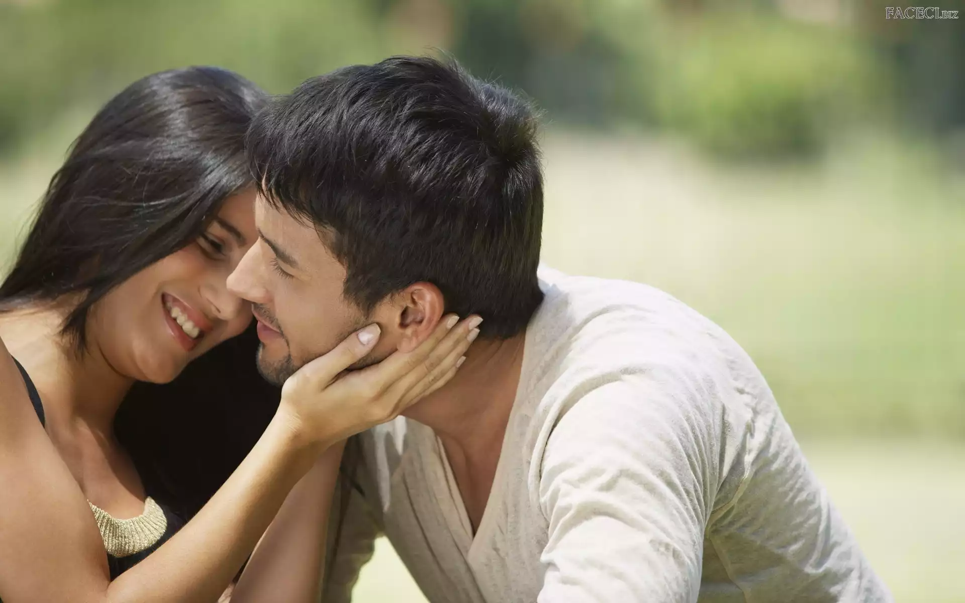 Uśmiech, Dziewczyna, Chłopak