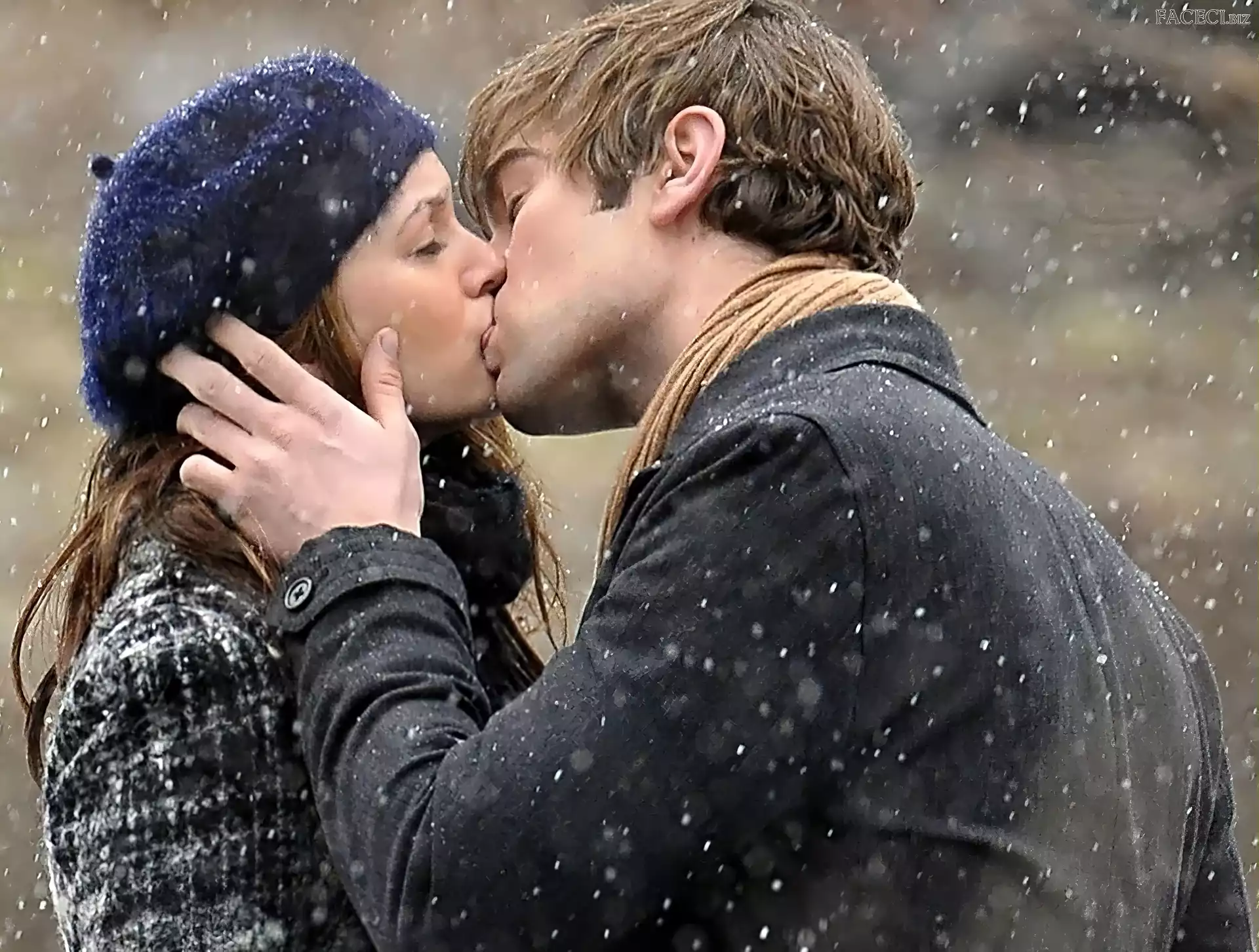 Mężczyzna, Pocalunek, Kobieta, Miłość