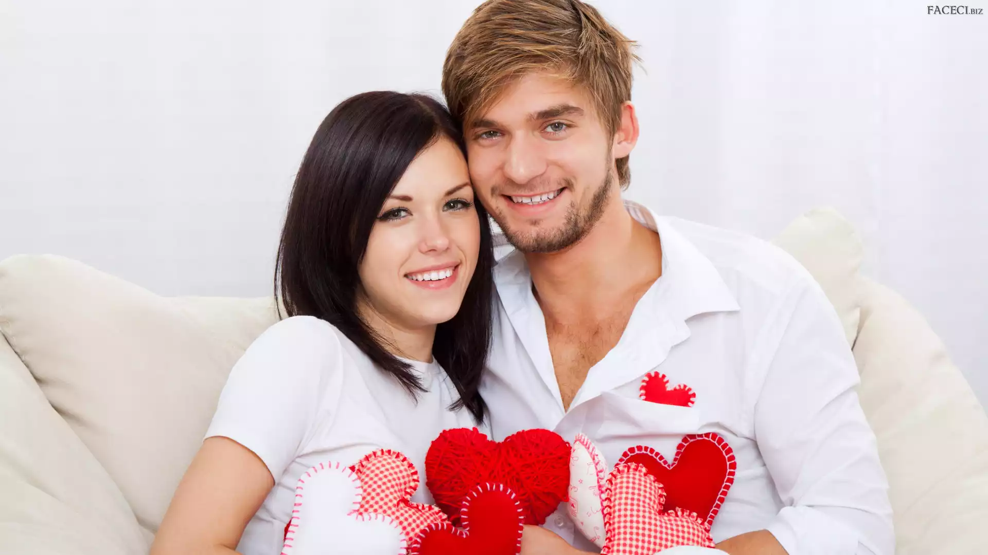 Walentynki, Zakochani, Serca